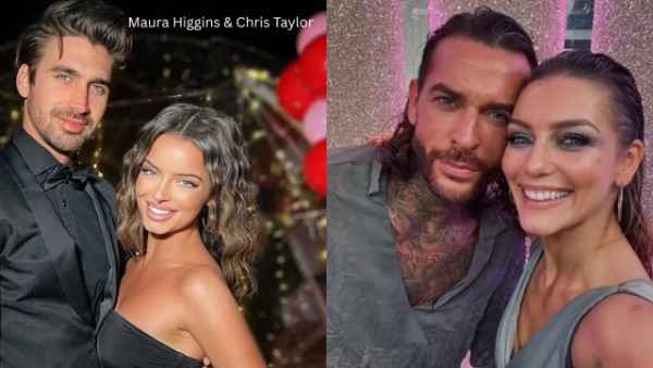 Maura Higgins with boyfriend Chris Taylor & Pete Wicks