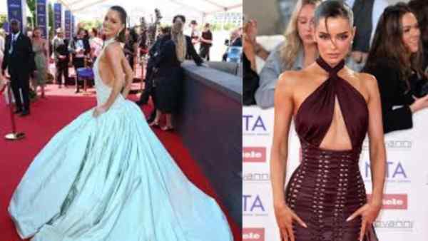 Maura Higgins in the Awards ceremony