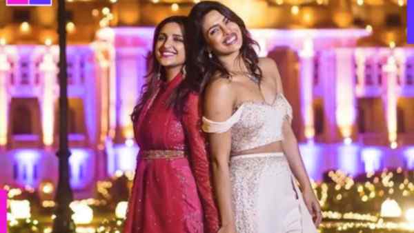 Parineeti Chopra with Priyanka Chopra