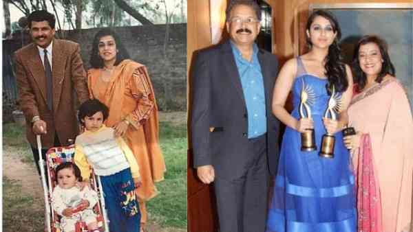 Parineeti Chopra with Parents