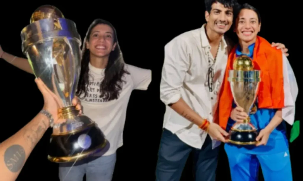 Palash Muchhal With Smriti Mandhana