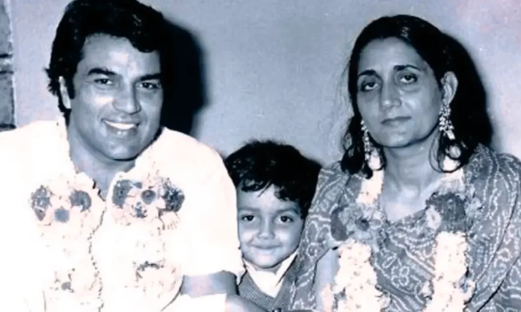 Prakash Kaur With Dharmendra