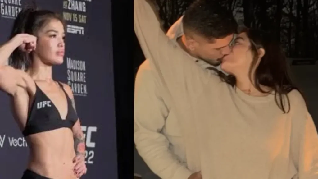 Alex Pereira and Tracy Cortez confirmed their relationship